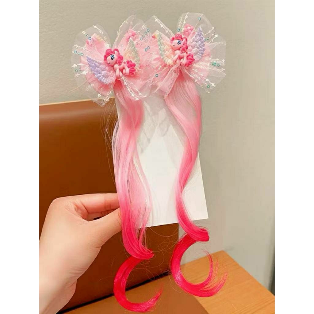 {JS} Aksesoris Hiasan Rambut Anak / Jepit Rambut Anak Extension Hair Clip Anak Perempuan / Jepitan A