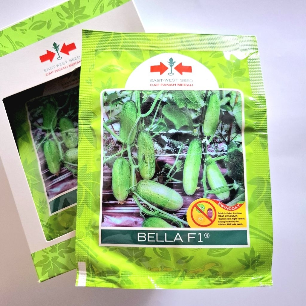 Benih timun baby BELLA F1 800butir, Cap Panah Merah