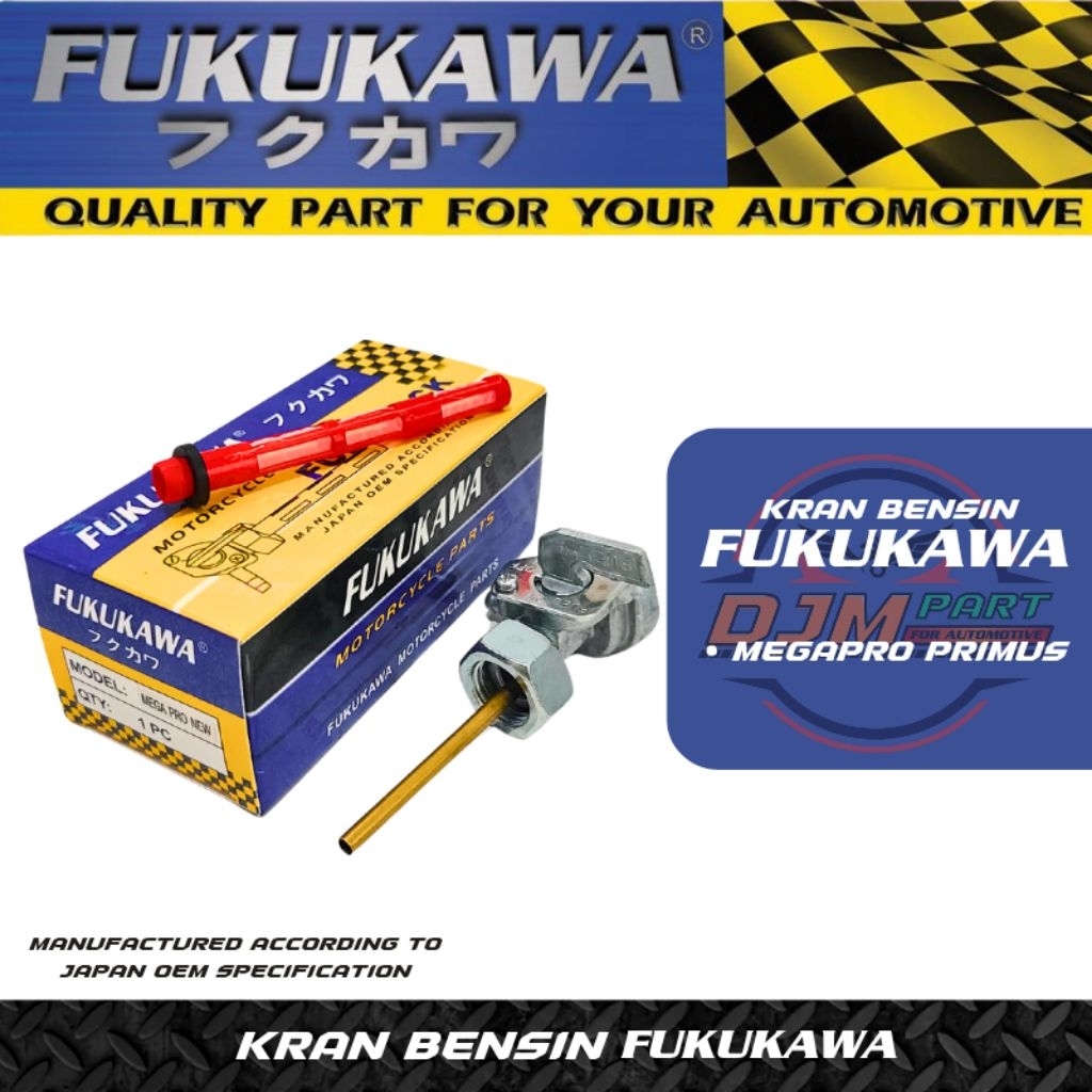 Kran Bensin Megapro New Primus Original Fukukawa