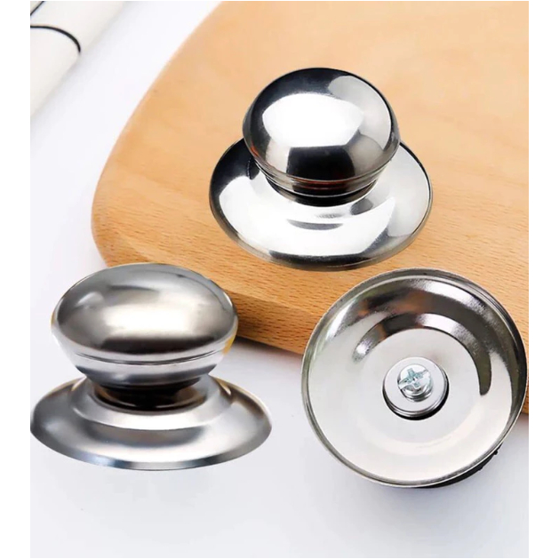 Knop PENTOLAN tutup panci stainless lubang kecil / Handle pegangan tutup panci