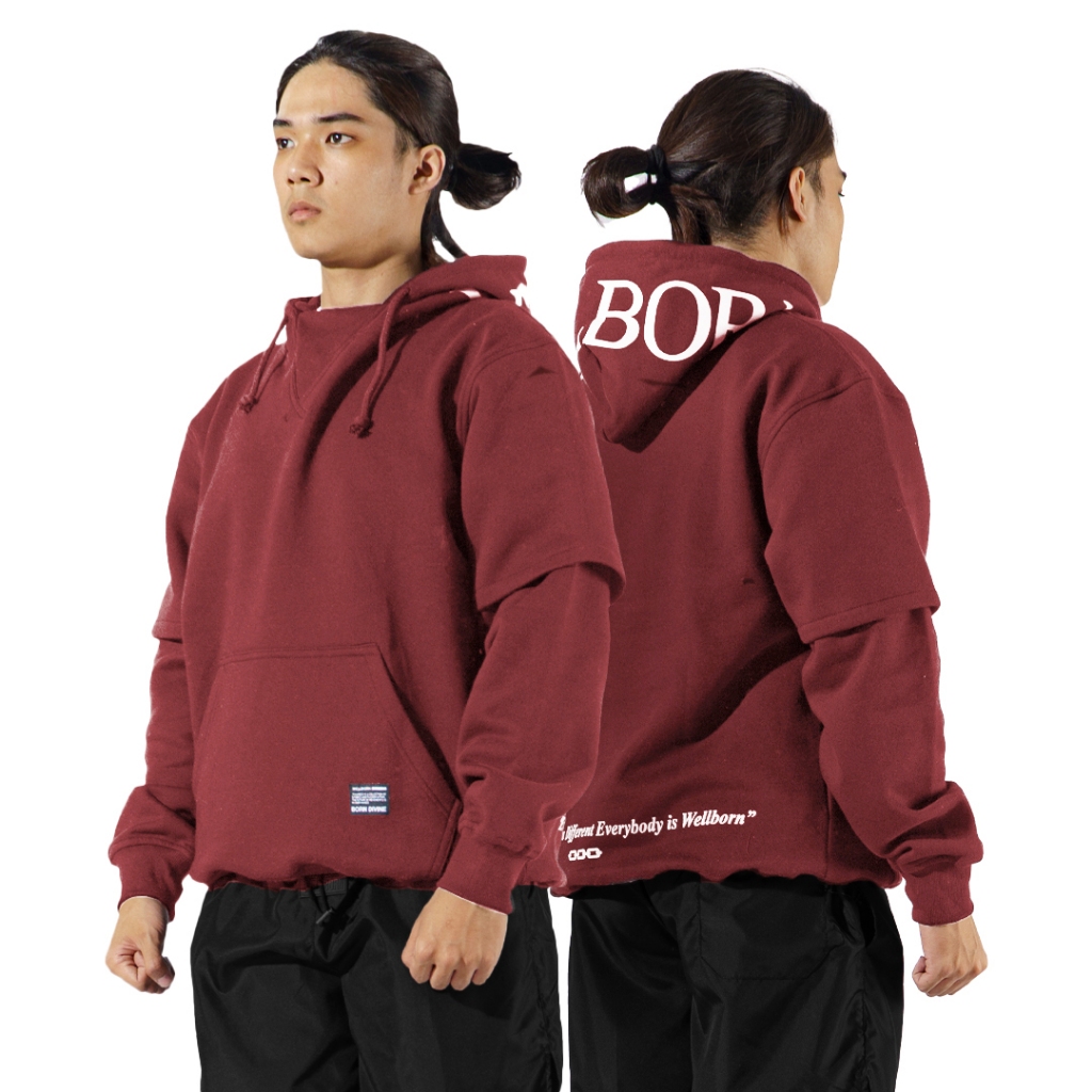 Wellborn Howler Hoodie Burgundy