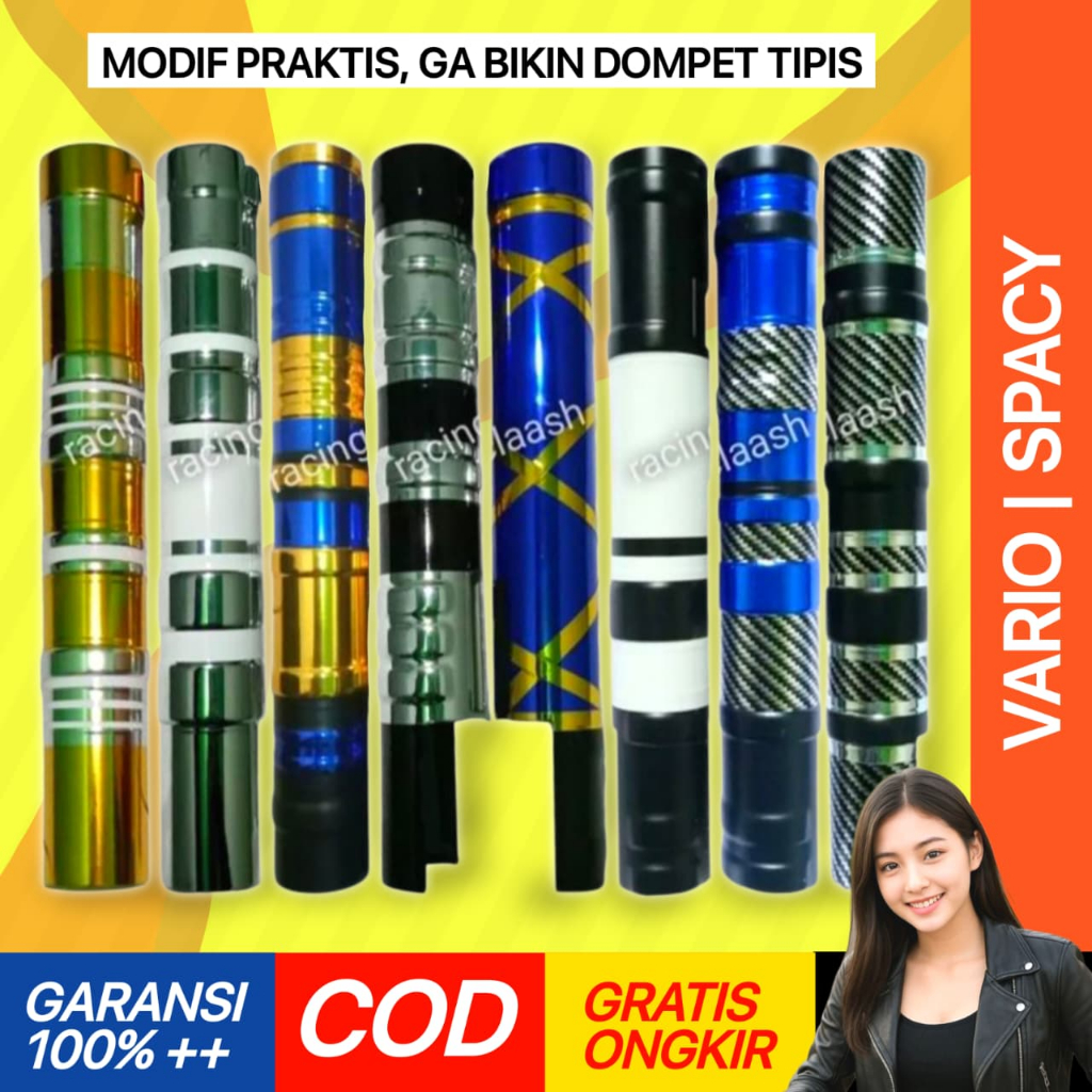 Shopizen Cover Shock Sok Skok Depan Vario Spacy 110 125 150 160 Fi Led Abs Cbs New Old Karbu M1