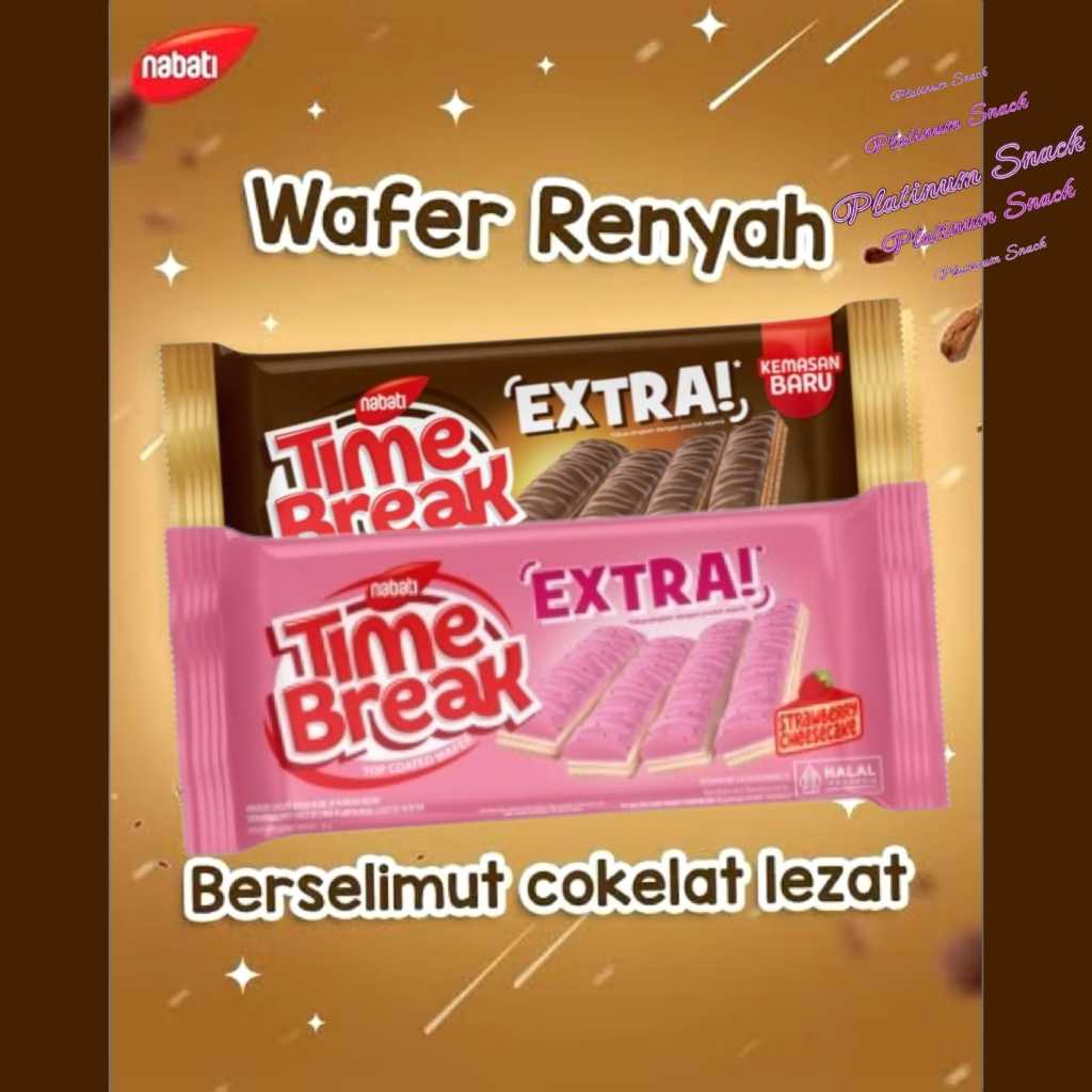 Time Break Big EXTRA Richoco Kelapa BARU | Isi 10 Bks | Nabati