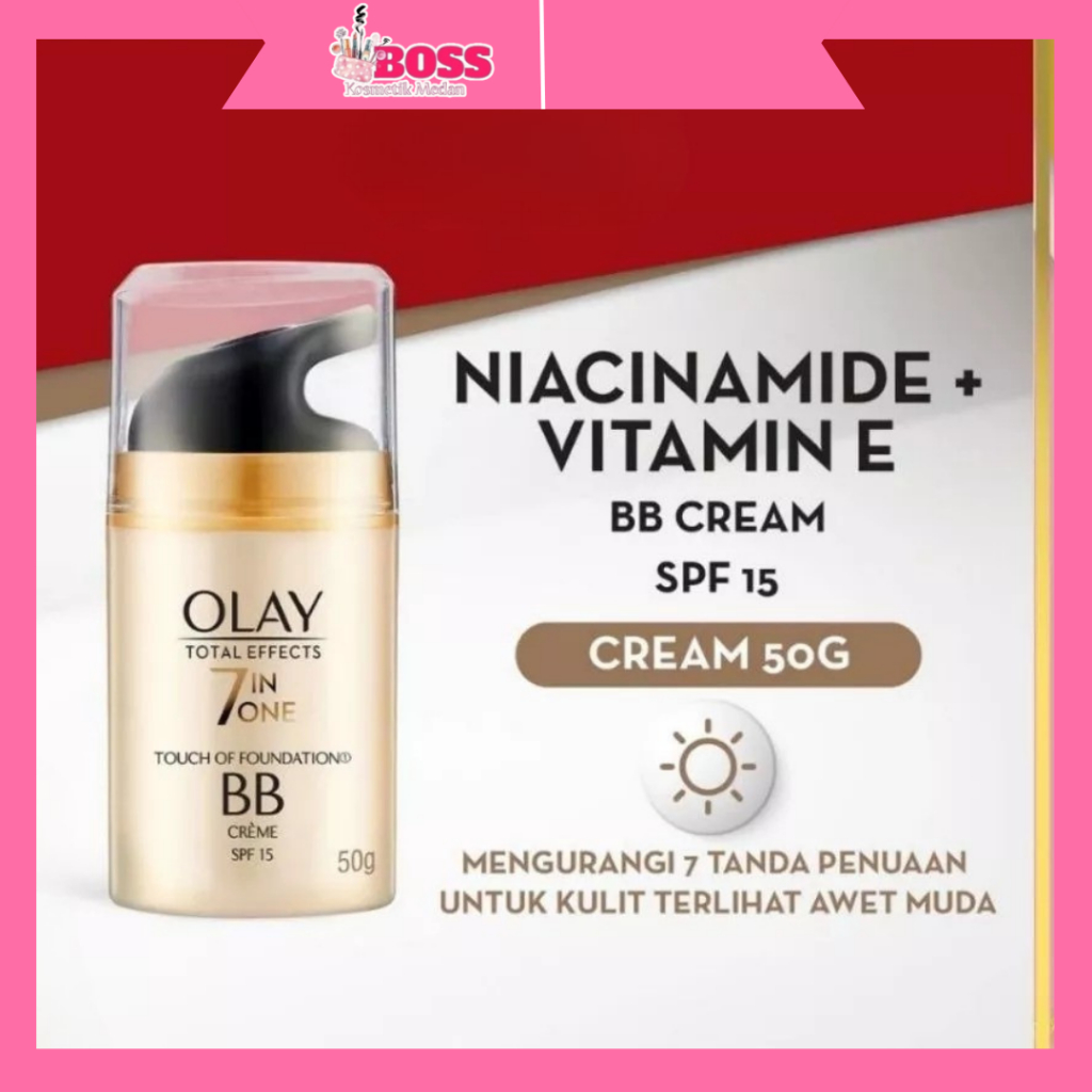 Olay Total Effects 7in1 Touch of Foundation BB Cream SPF15 50gr