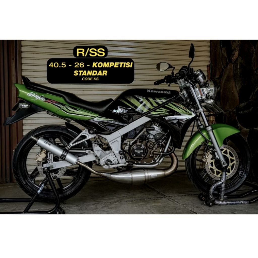 RRT KNALPOT NINJA R KOMPETISI ORIGINAL RS-1 RS1 RS 1 RACING