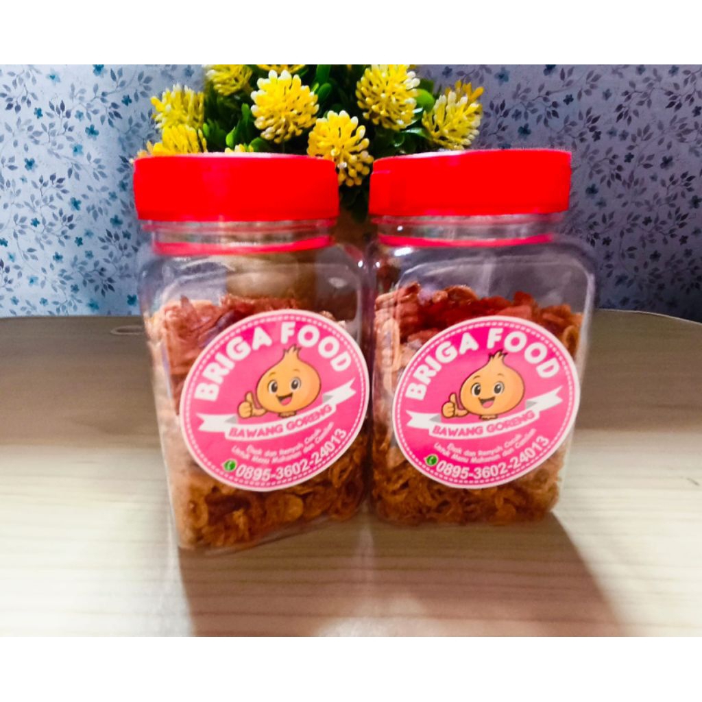 Bawang Merah Goreng kemasan Toples Kecil