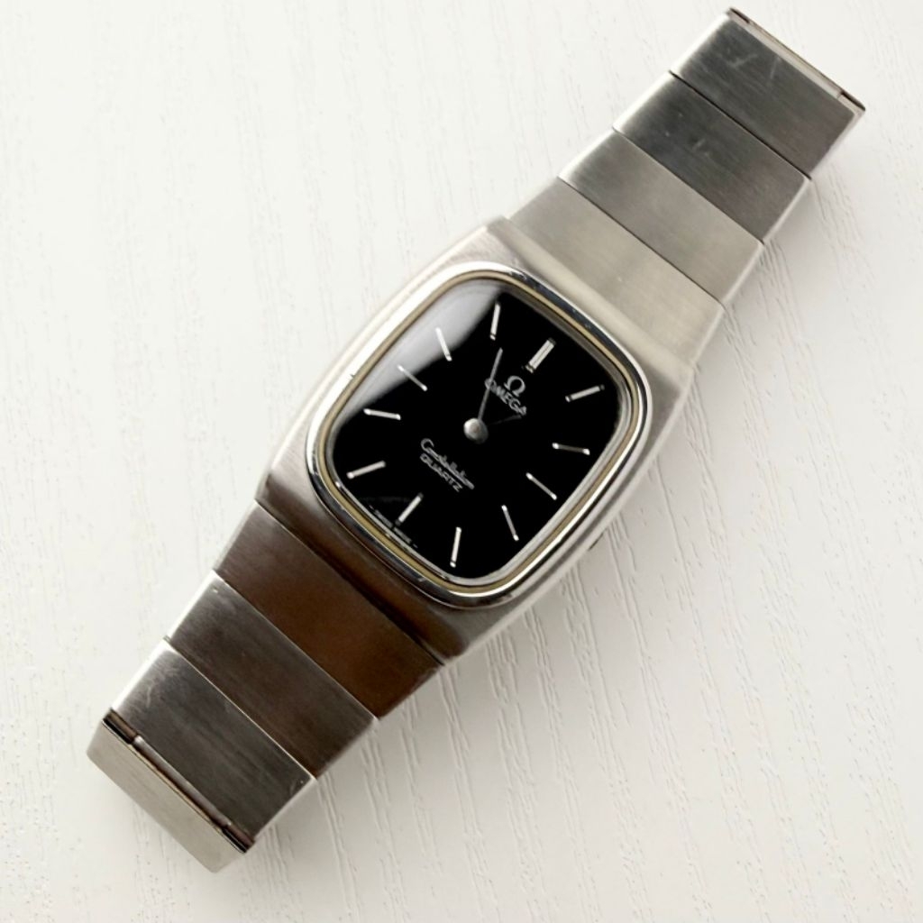 Omega Constellation Black Vintage