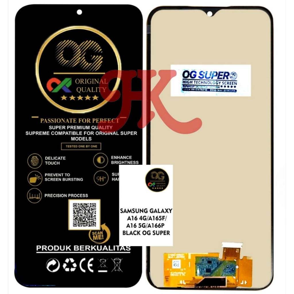 LCD SAMSUNG A16 LCD TOUCHSCREEN SAMSUNG A16 4G/A165F/A16 5G/A166P LCD FULLSET ORIGINAL
