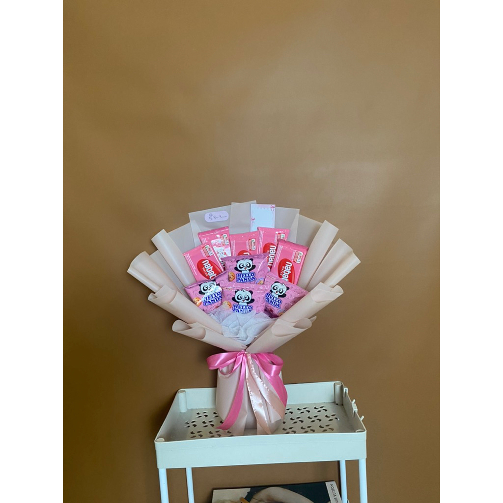 Buket snack| Buket snack murah| Buket snack macam macam warna