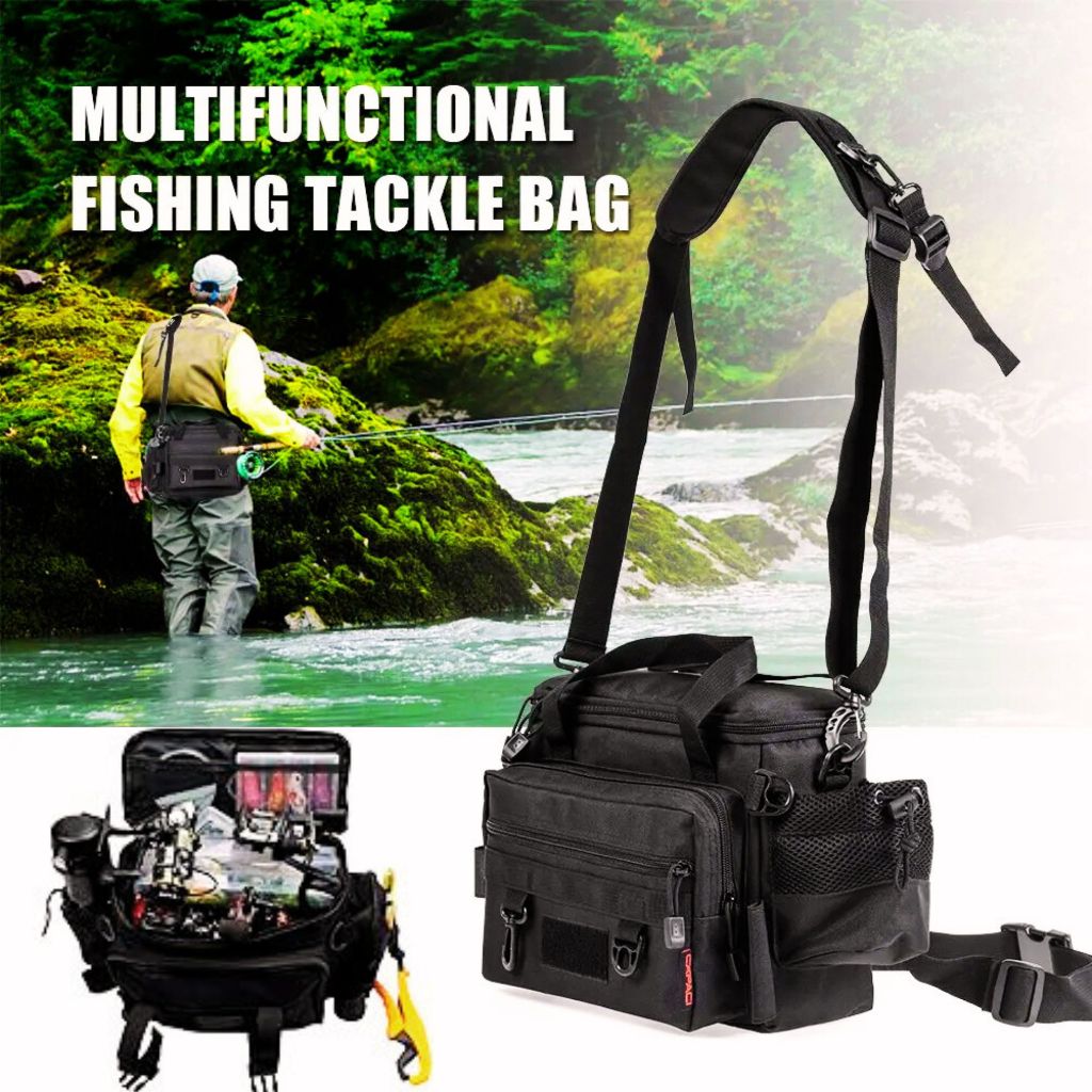 FISBAG Tas pekakas Alat Pancing Pinggang Fishing Waist Luya Bag Oxford Tahan Air - FI710
