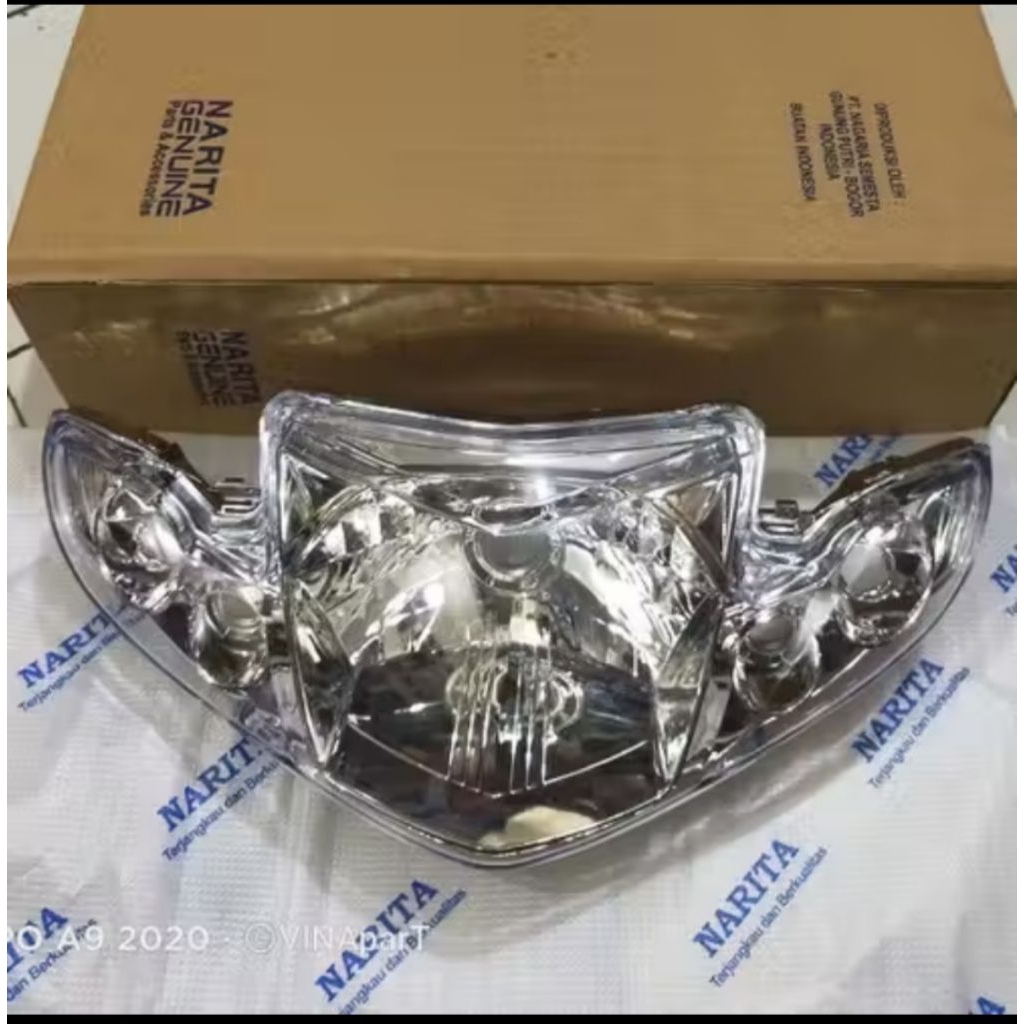 REFLEKTOR DEPAN VEGA R NEW . LAMPU DEPAN.VEGA R NEW