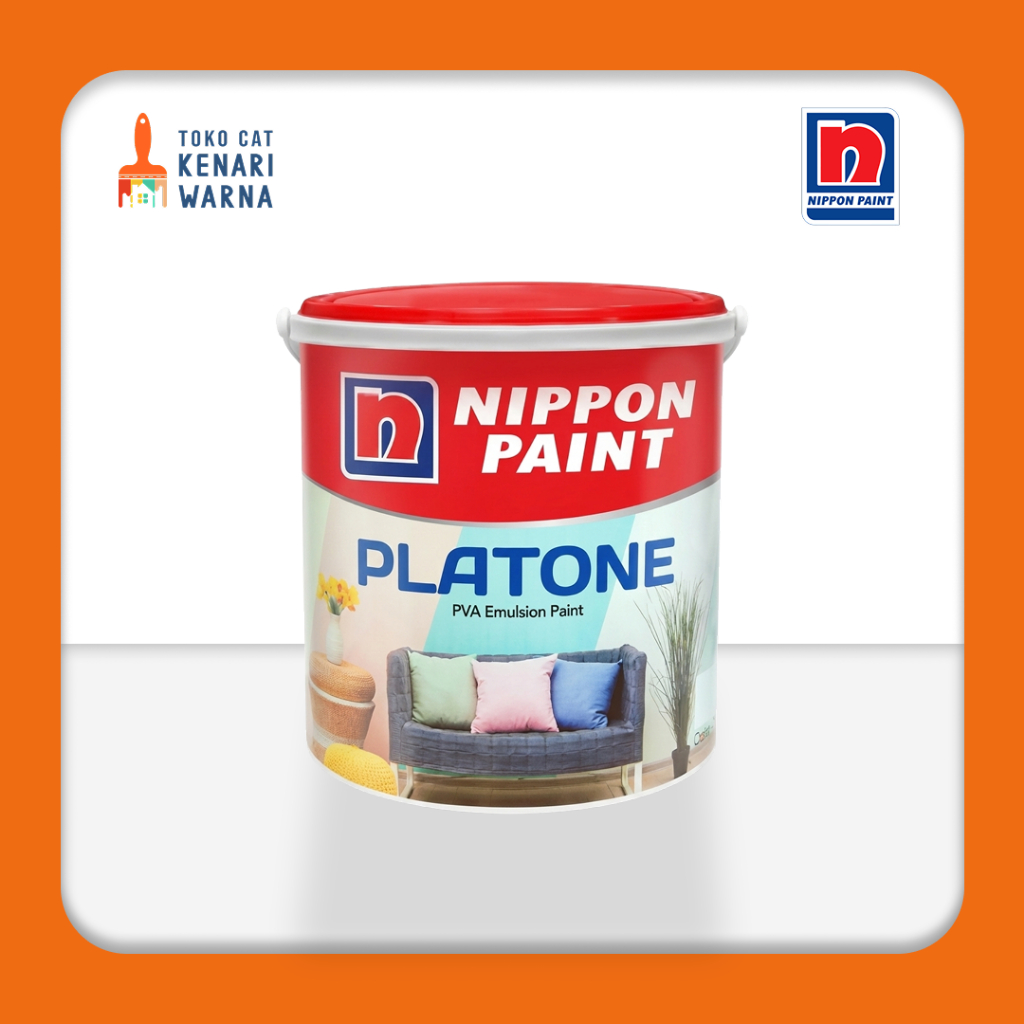NIPPON PAINT- PLATONE PVA- 20 KG- CAT TEMBOK INTERIOR