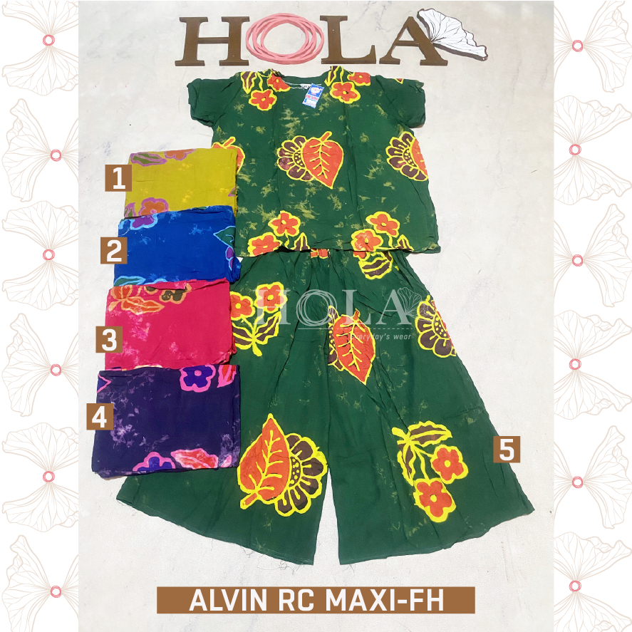 HOLA_FASH | SETELAN RC MAXI ALVIN , ALVIN 3/4, ALVIN KULOT