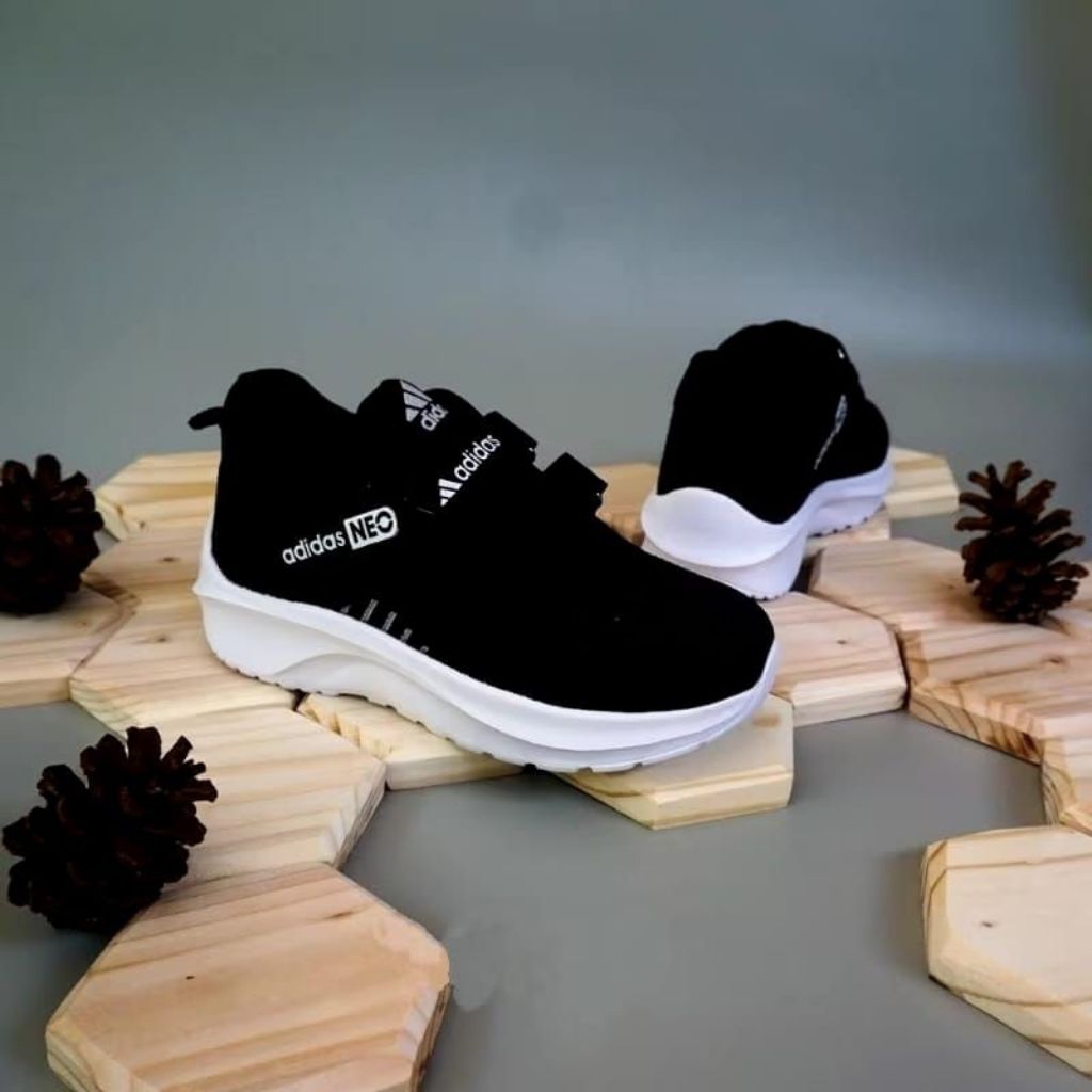 sepatu sekolah anak ,sepatu anak laki laki perempuan sepatu sekolah anak cowok cewek TK SD SMP Neo A