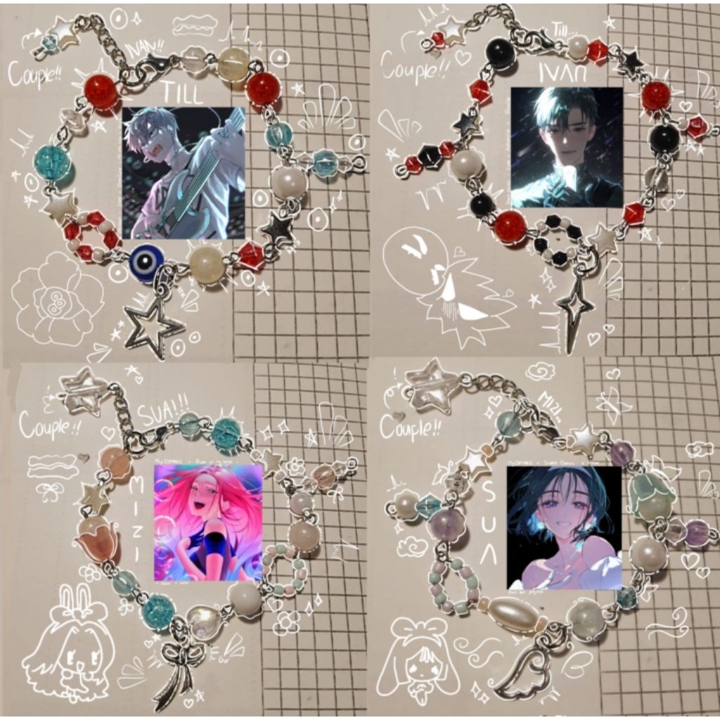 ALIEN STAGE BRACELET | ALIEN STAGE MERCH | HYULUKA | IVANTILL | MIZISUA | ALIEN STAGE | VIVINOS | ME