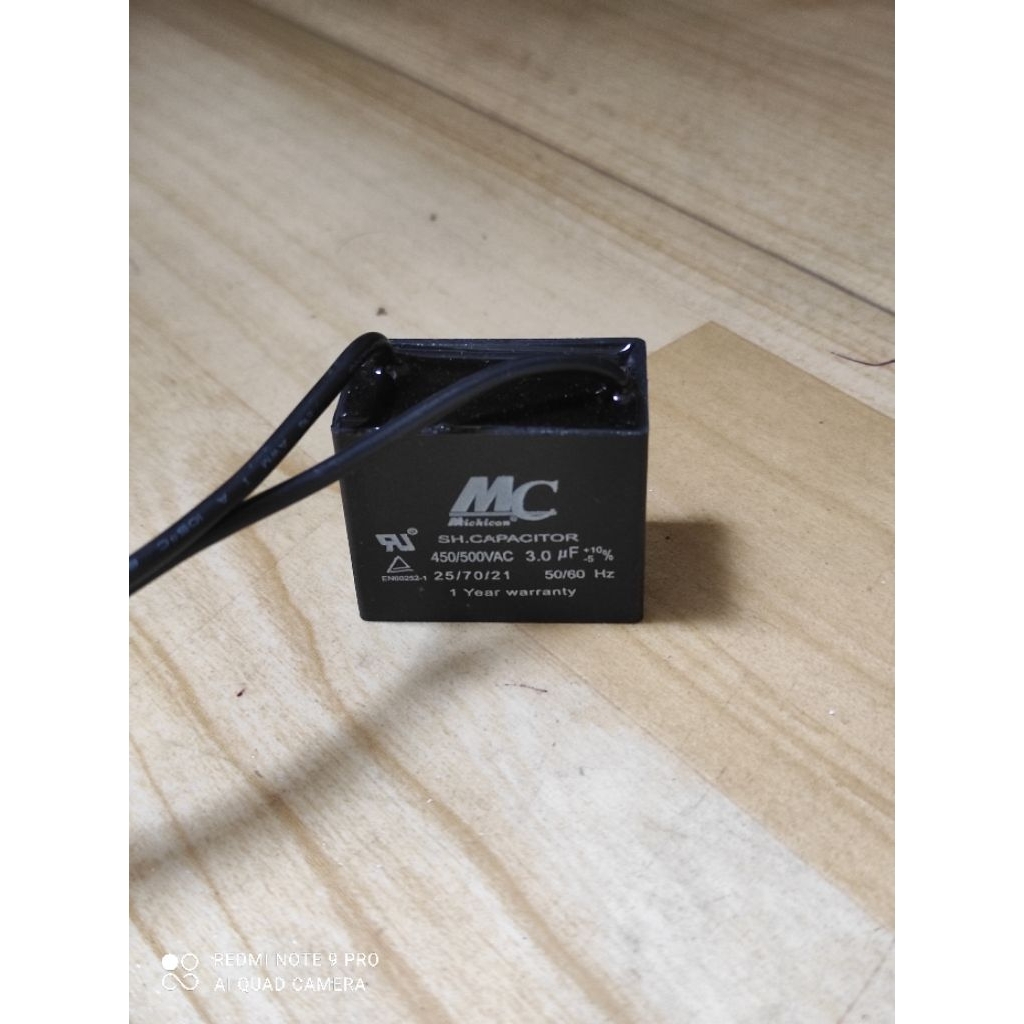 Capasitor 3uf 500Vac kapasitor 3uf 500VAC