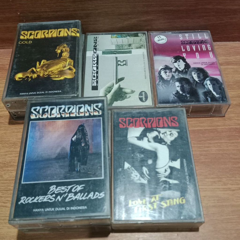 kaset pita Scorpions