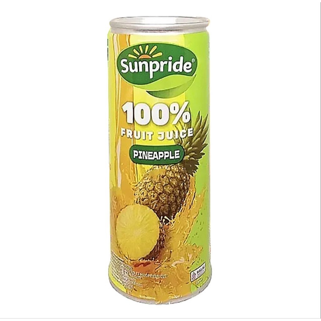 Sunpride Jus Buah Nanas Kaleng 220 ml