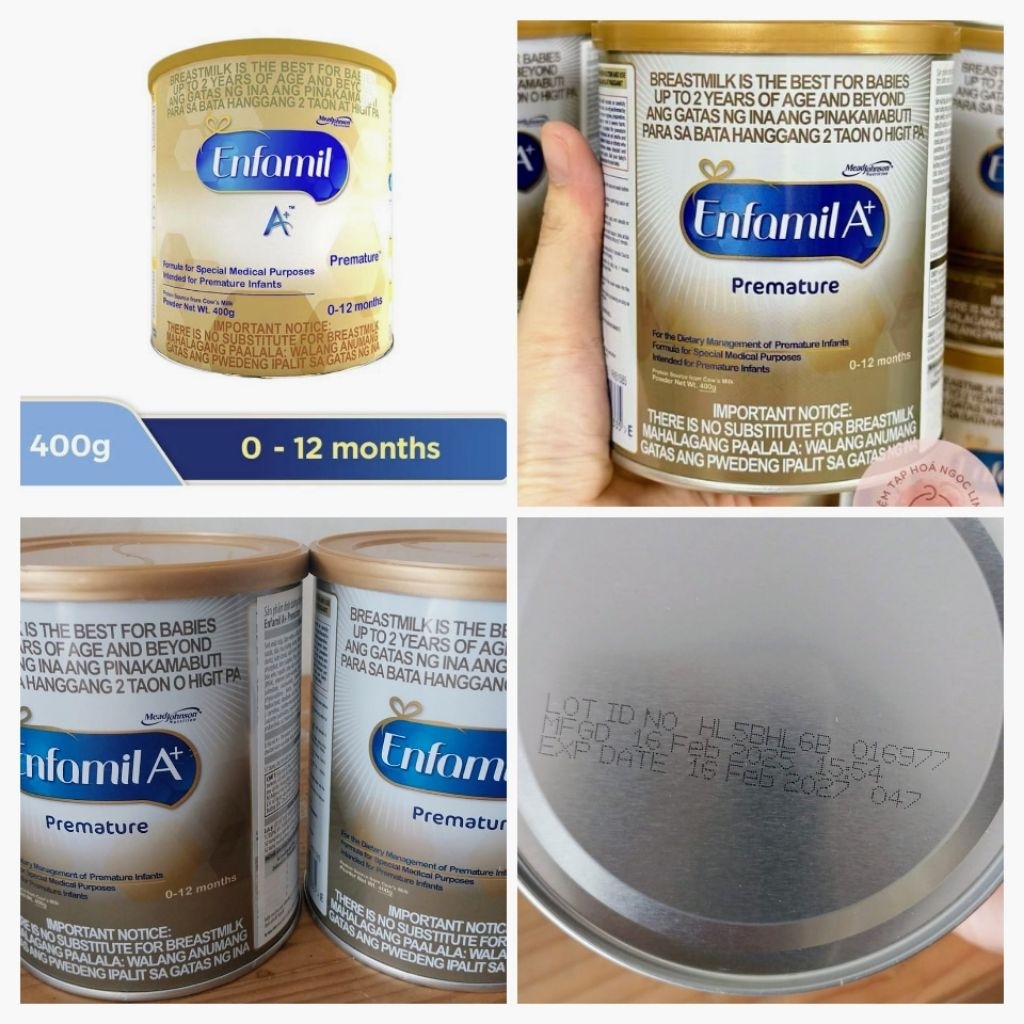 Enfamil A+ Premature Nutrisi Khusus Bayi Premature dan Berat Lahir Rendah Susu Formula kaya nutrisi 