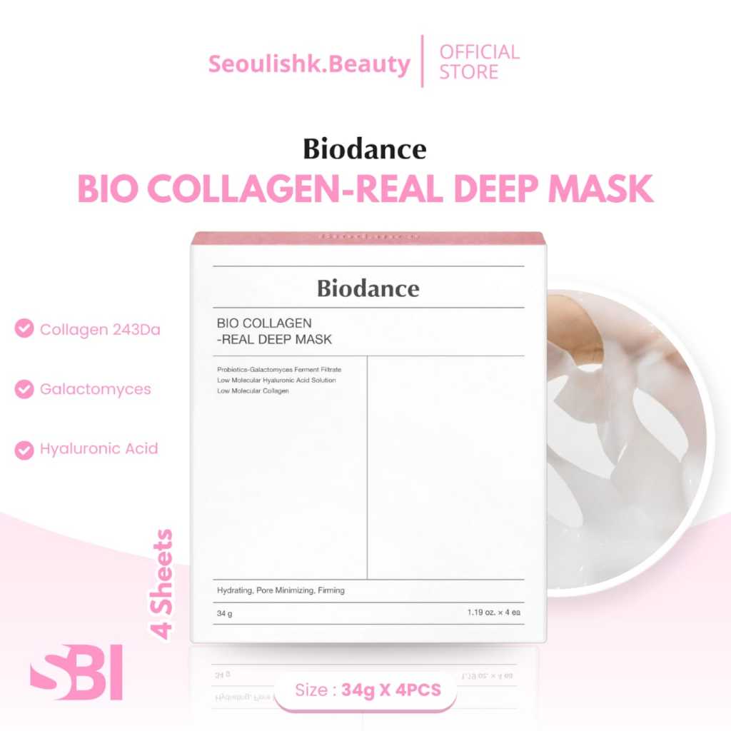 BIODANCE Bio Collagen-Real Deep Mask [ 4 Sheet ]