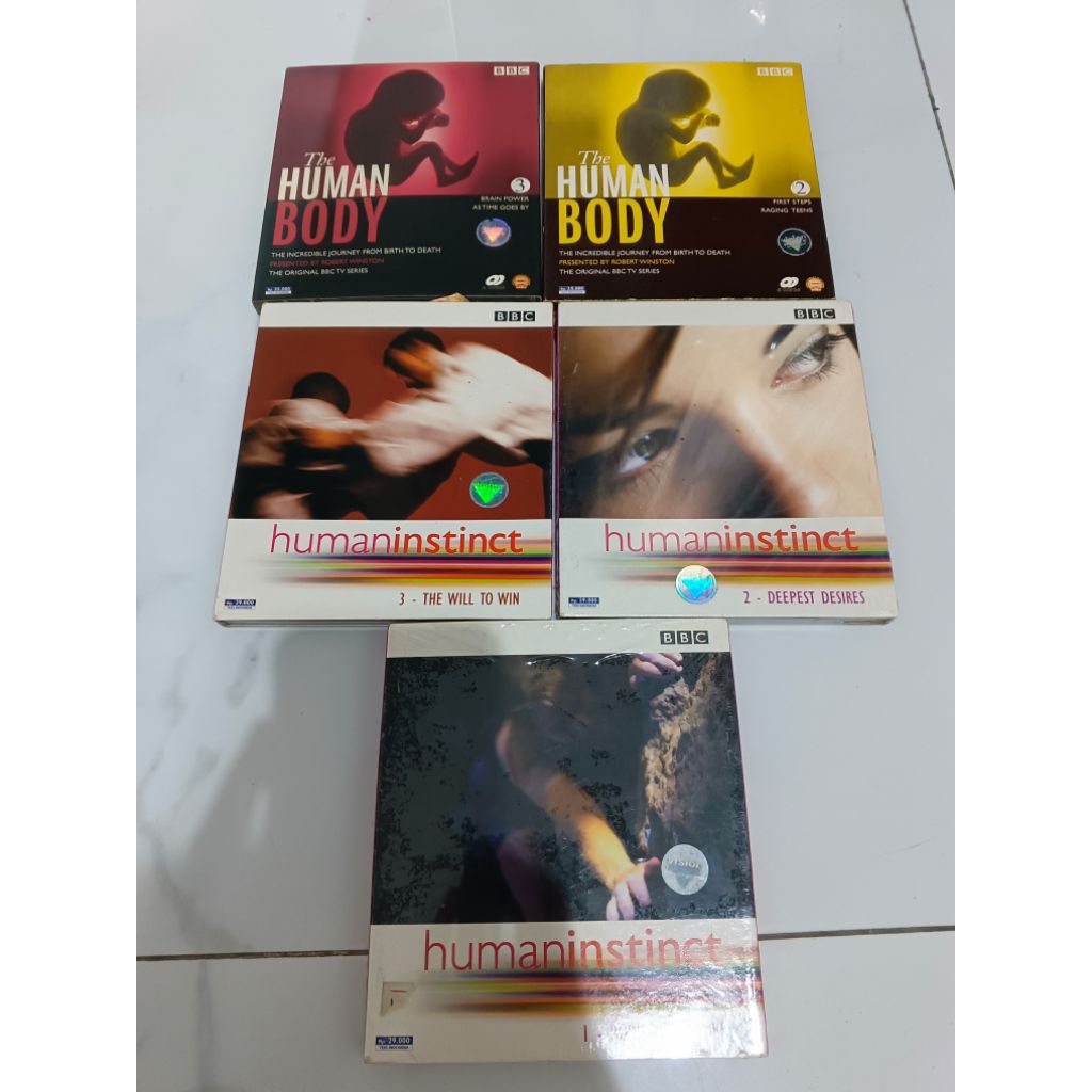 VCD BBC Series Humaninsctinct isi 5 20rb