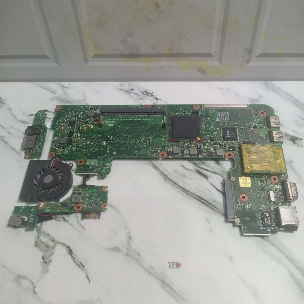Mobo Netbook Hp Mini 110 bekas cabutan normal