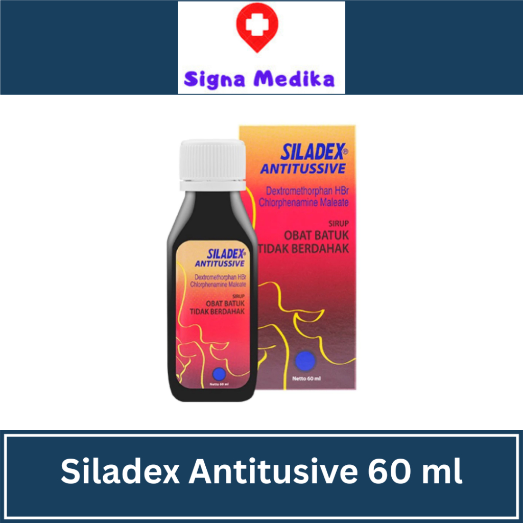 Siladex Antitussive Sirup 60ml - Obat Batuk Tidak Berdahak