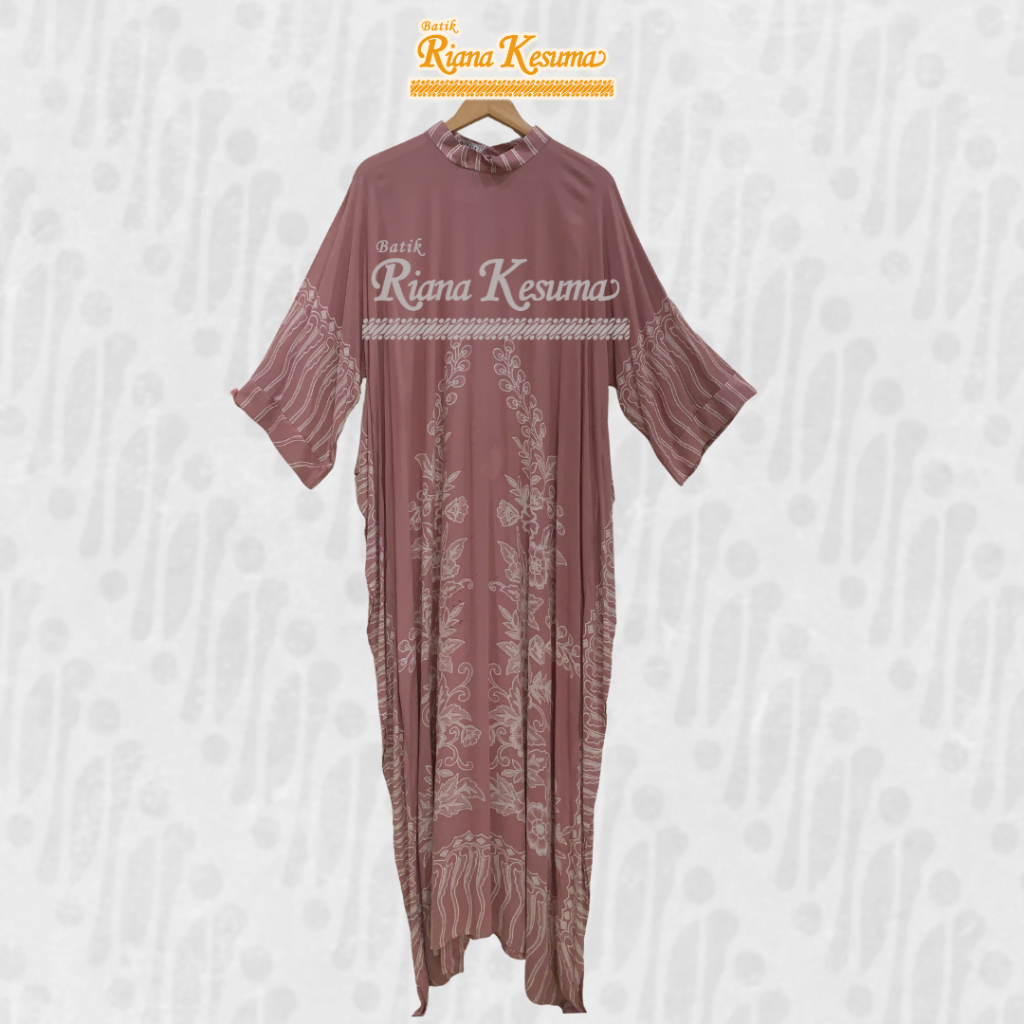 Batik Riana Kesuma - Pakaian Muslim Wanita Gamis Batik