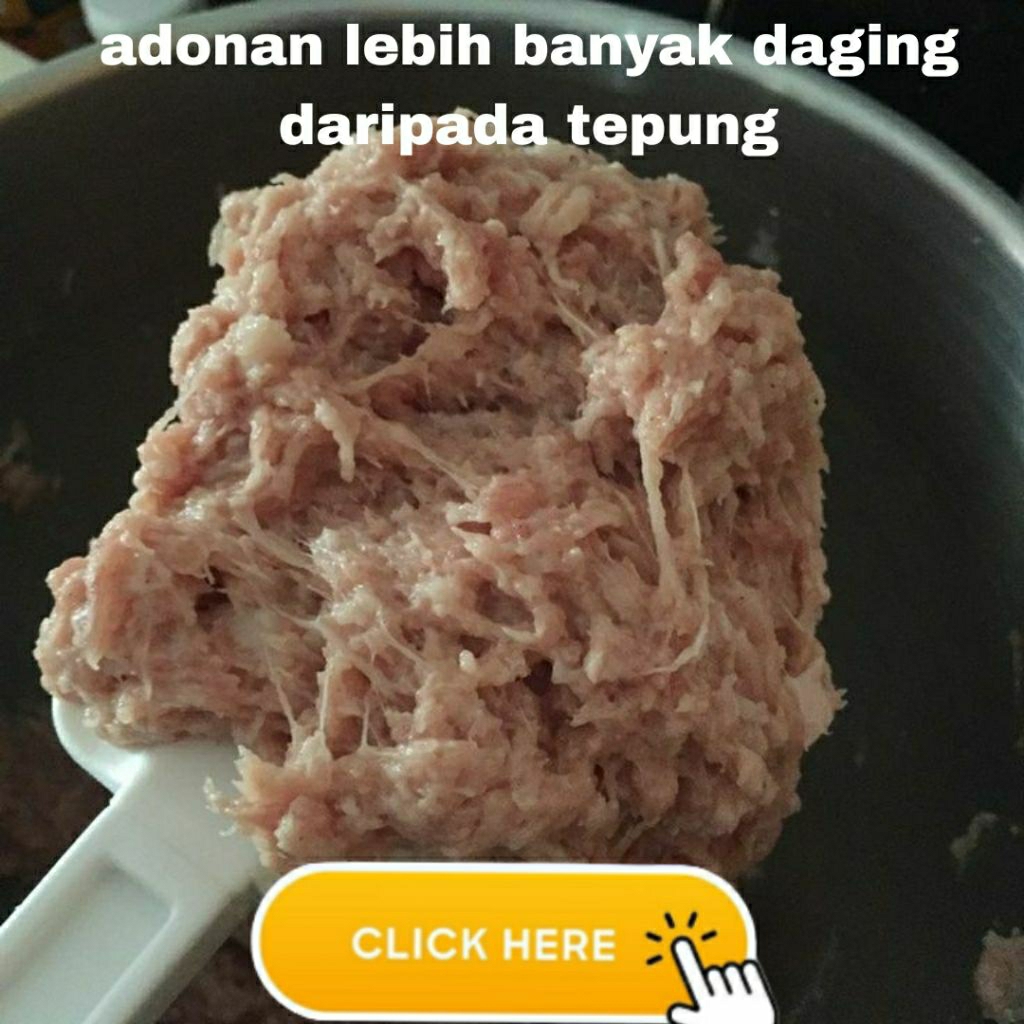 ADONAN  BAKSO SAPI  BERAT 1 KG SIAP CETAK 100 HALAL