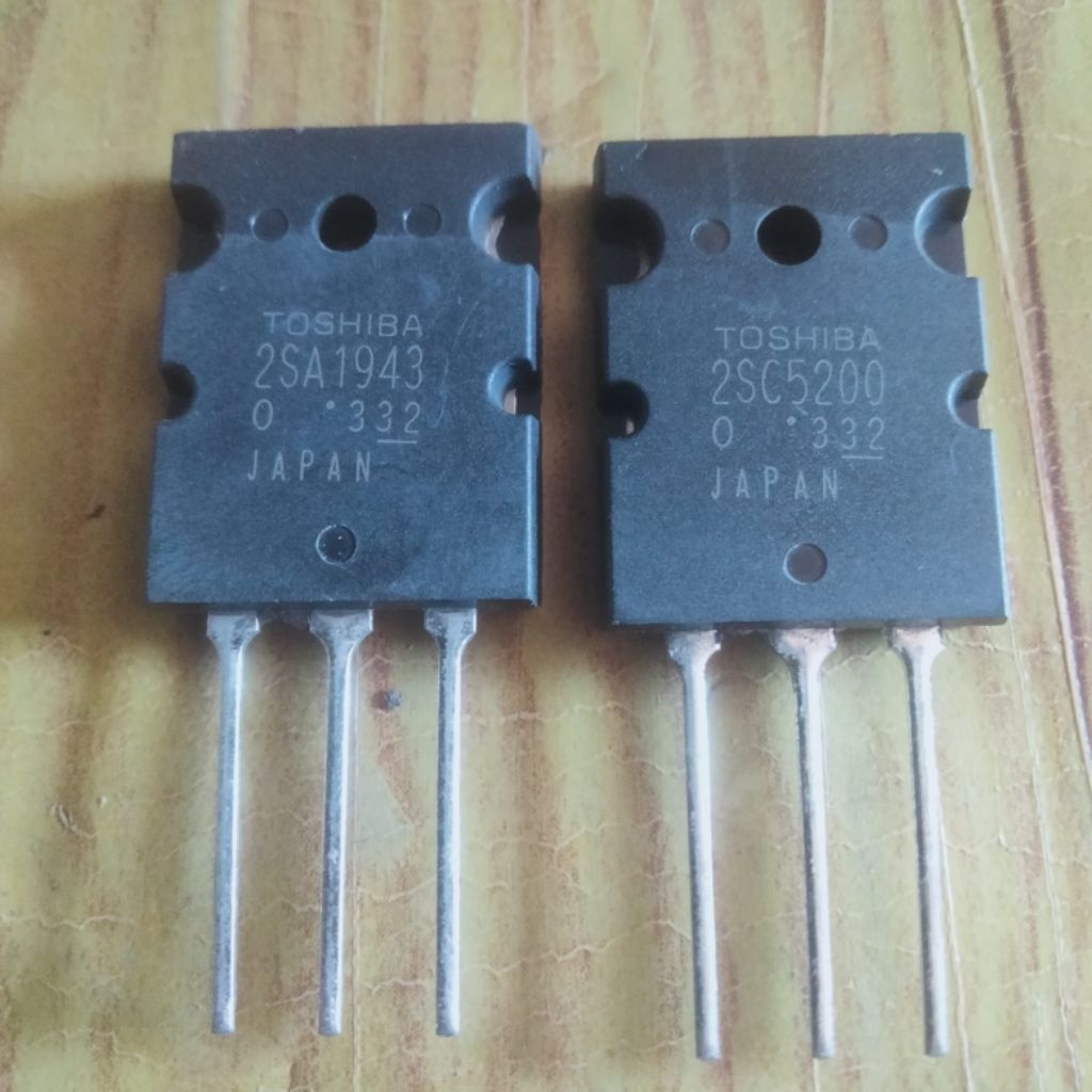 TR Final Toshiba SA1943 SC5200 Nomer Satu Original Transistor 1943 5200