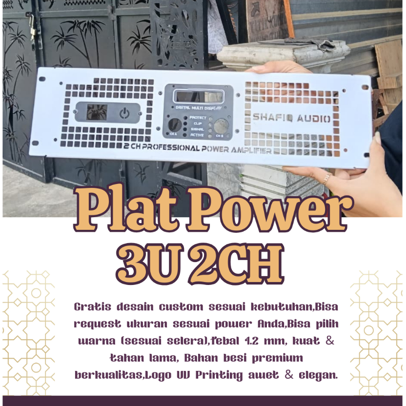 PLAT POWER CUSTOM 3U 2CH&4CH