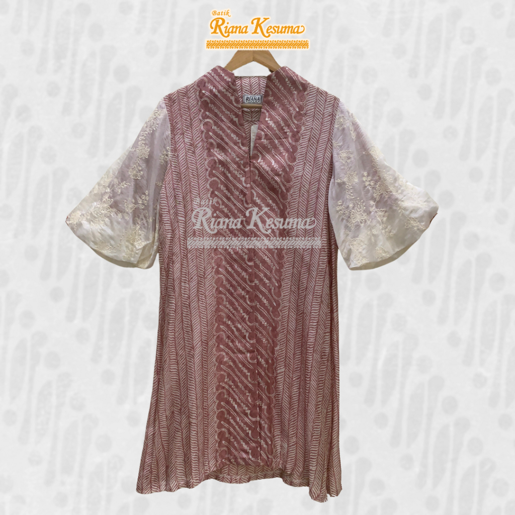Batik Riana Kesuma - Atasan Kasual Wanita Dress Batik