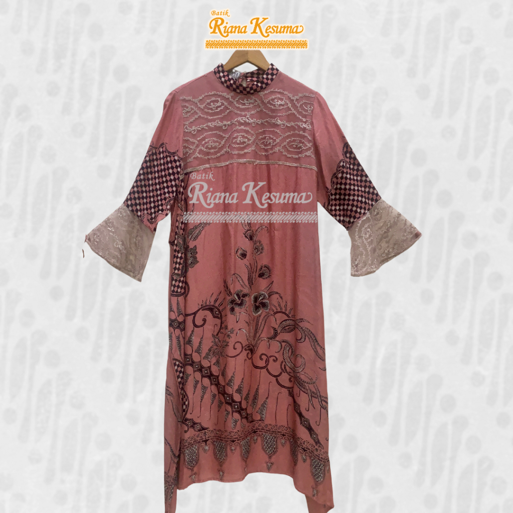 Batik Riana Kesuma - Pakaian Muslim Wanita Gamis Batik