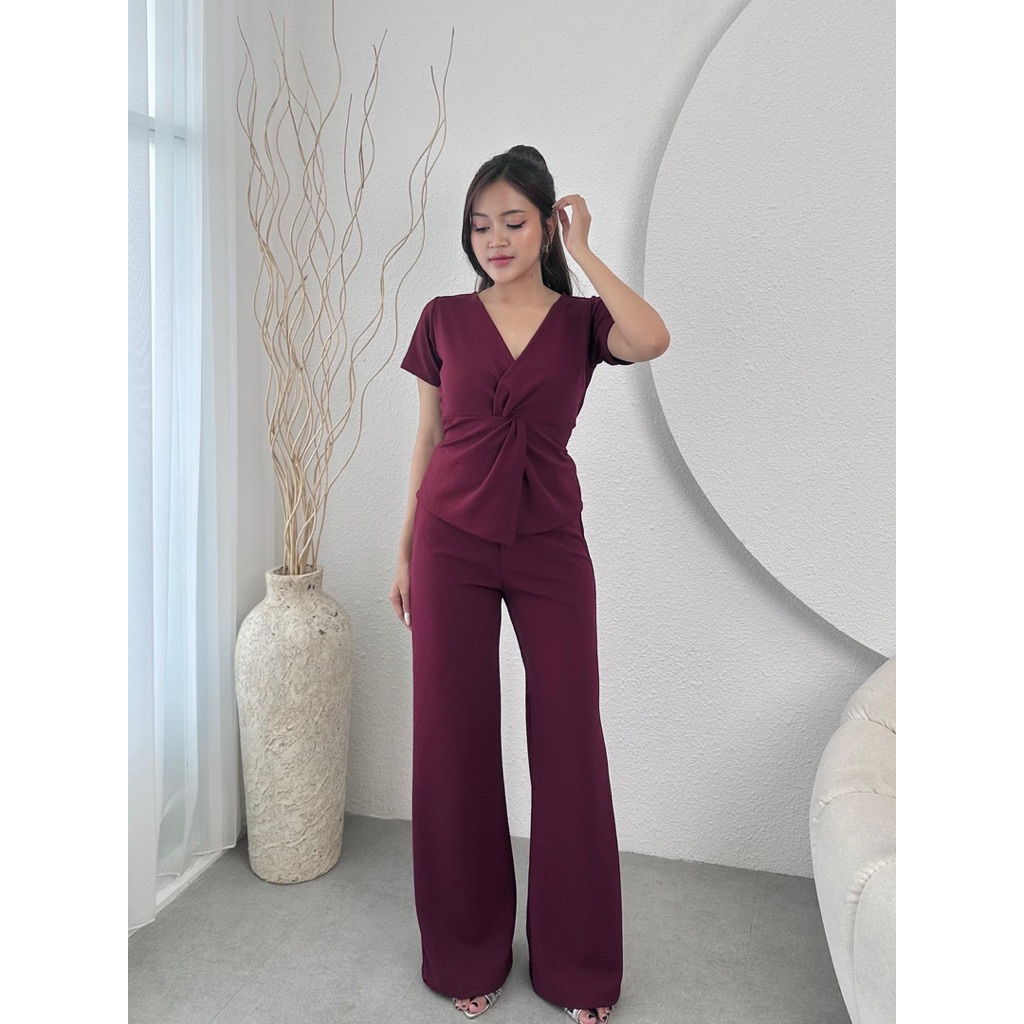 one set marisa set wanita kekinian