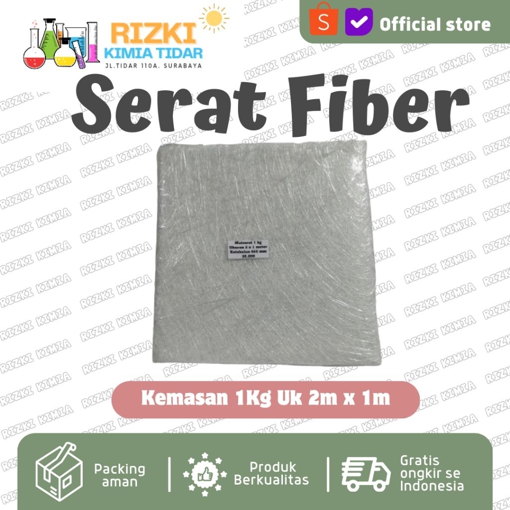 Serat Fiber Fiberglass Mat Serat