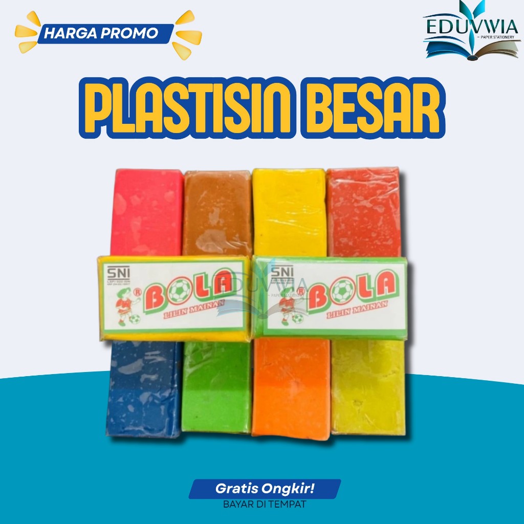 Plastisin 1 Warna 160gr – Eduvia