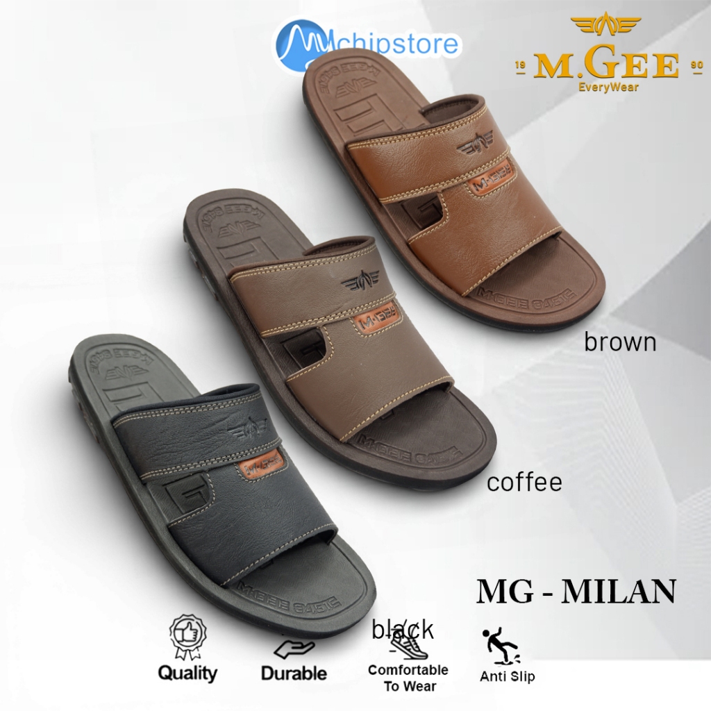 Sandal Sorong Pria Dewasa M-GEE MILAN Original 100%