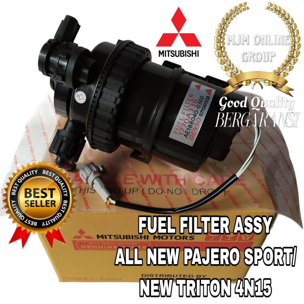 FUEL FILTER ASSY RUMAH FILTER SOLAR KOMPLIT ALL NEW TRITON PAJERO SPORT 2016 2017 2018 UP