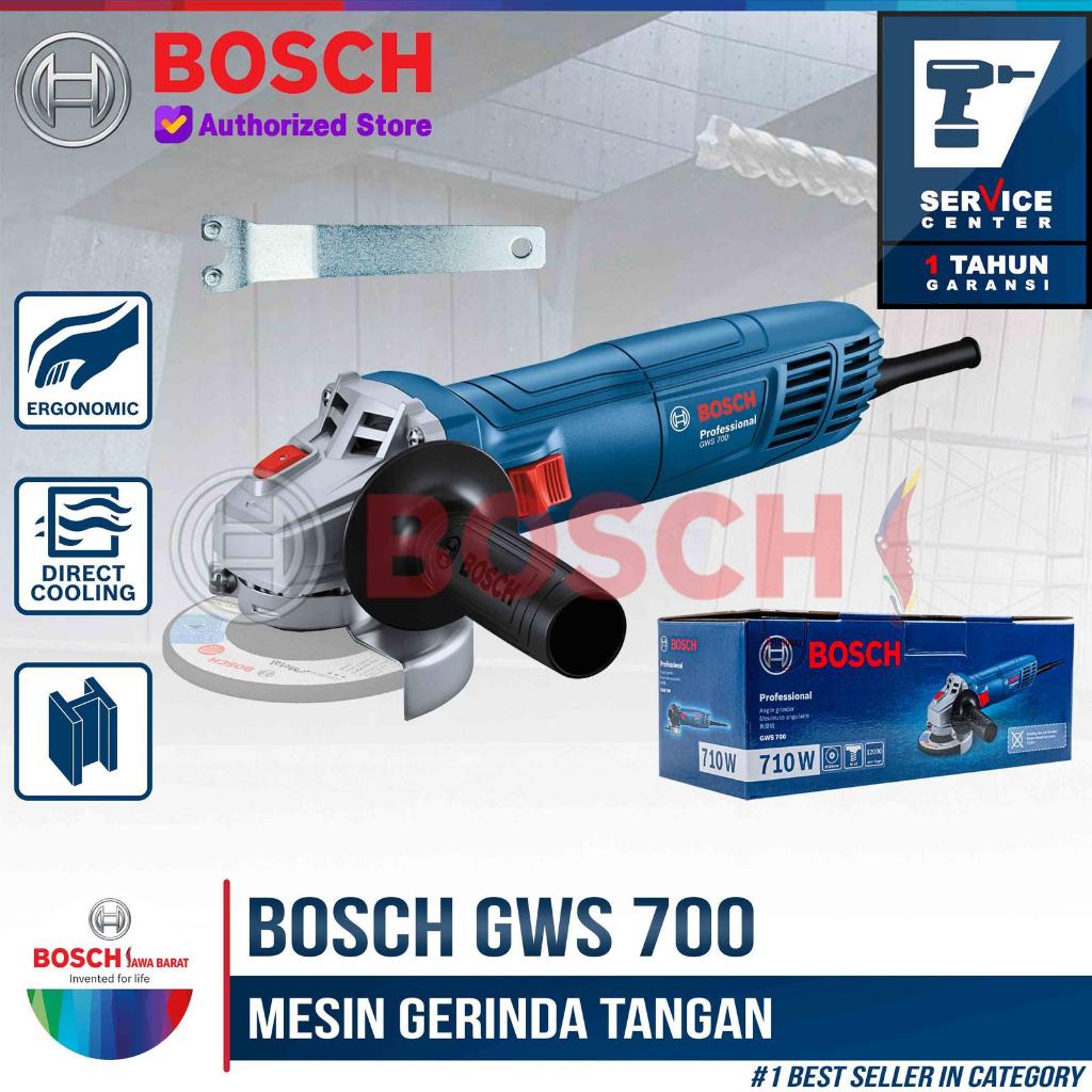 Mesin Gerinda Tangan BOSCH GWS 700 ASLI ORIGINAL/BOSCH Mesin Grinda 4" GWS 700 ASLI ORIGINAL