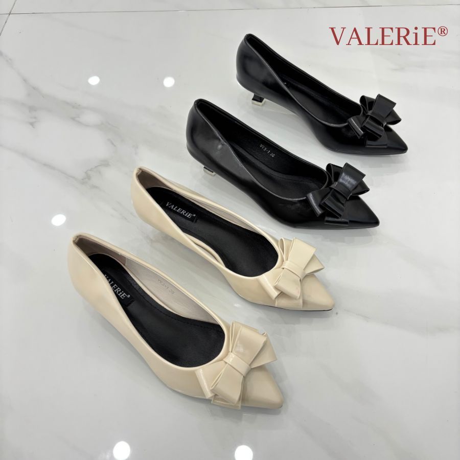 VALERIE Sepatu Heels 3cm VV3-1 Dove 36-40