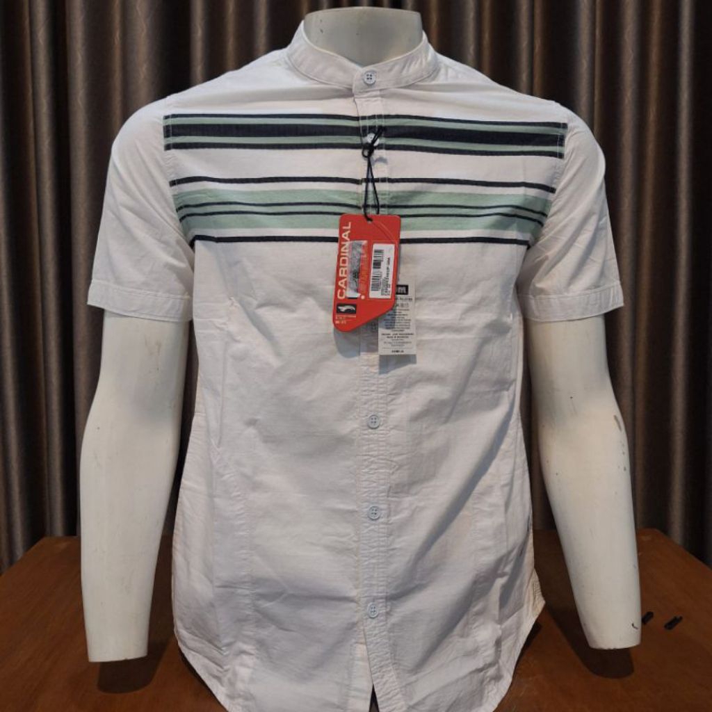 BAJU KEMEJA KOKO CARDINAL JEANS ORIGINAL ATASAN PRIA SLIMFIT BRANDED