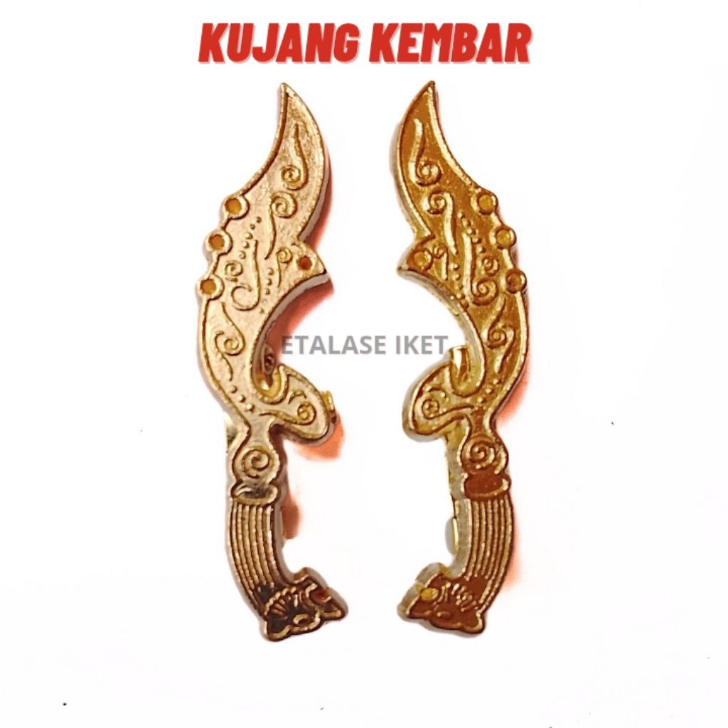 Pin Kujang/Bros kujang Kembar,Acessoris Fashion Murah