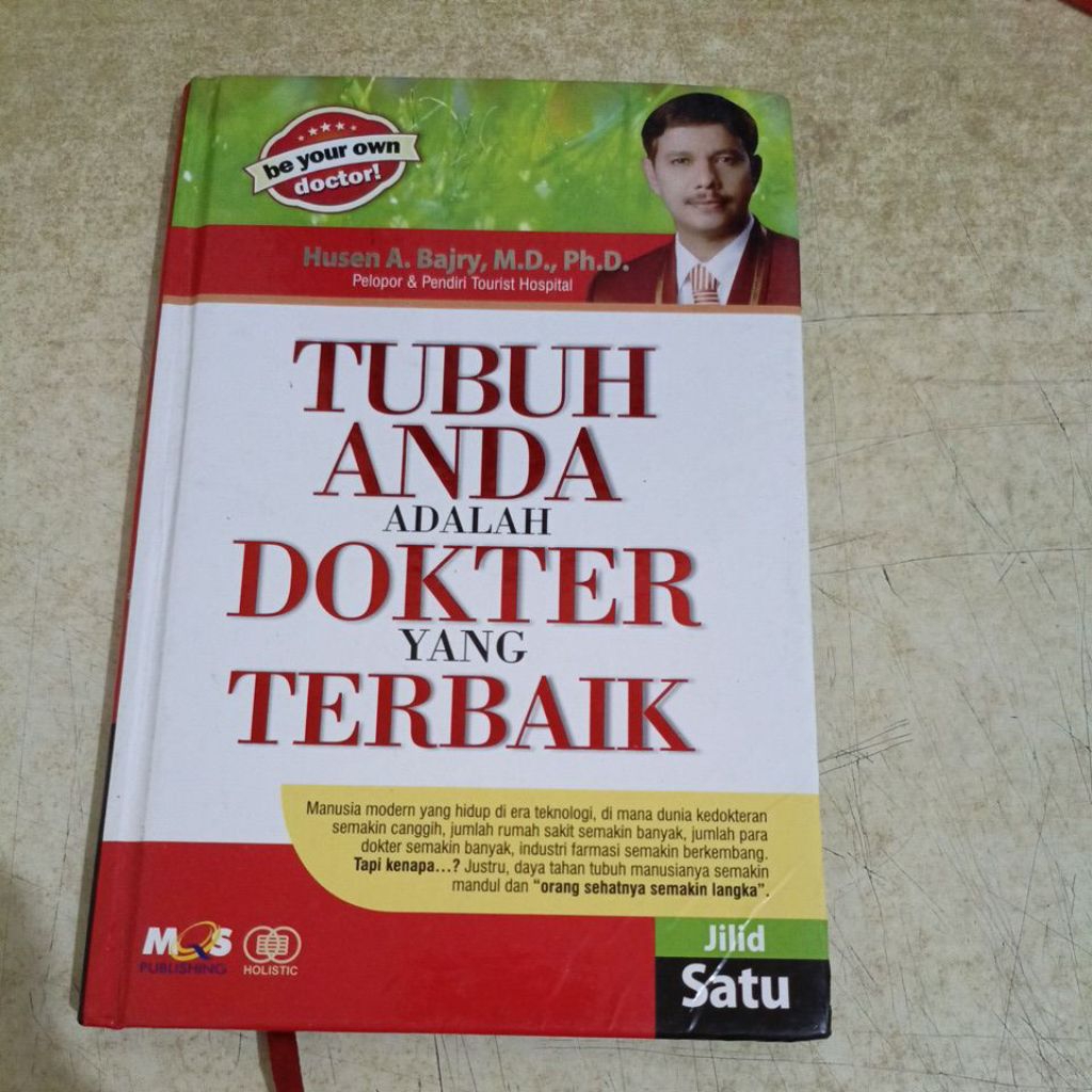 Buku TUBUH ANDA ADALAH DOKTER YANG TERBAIK