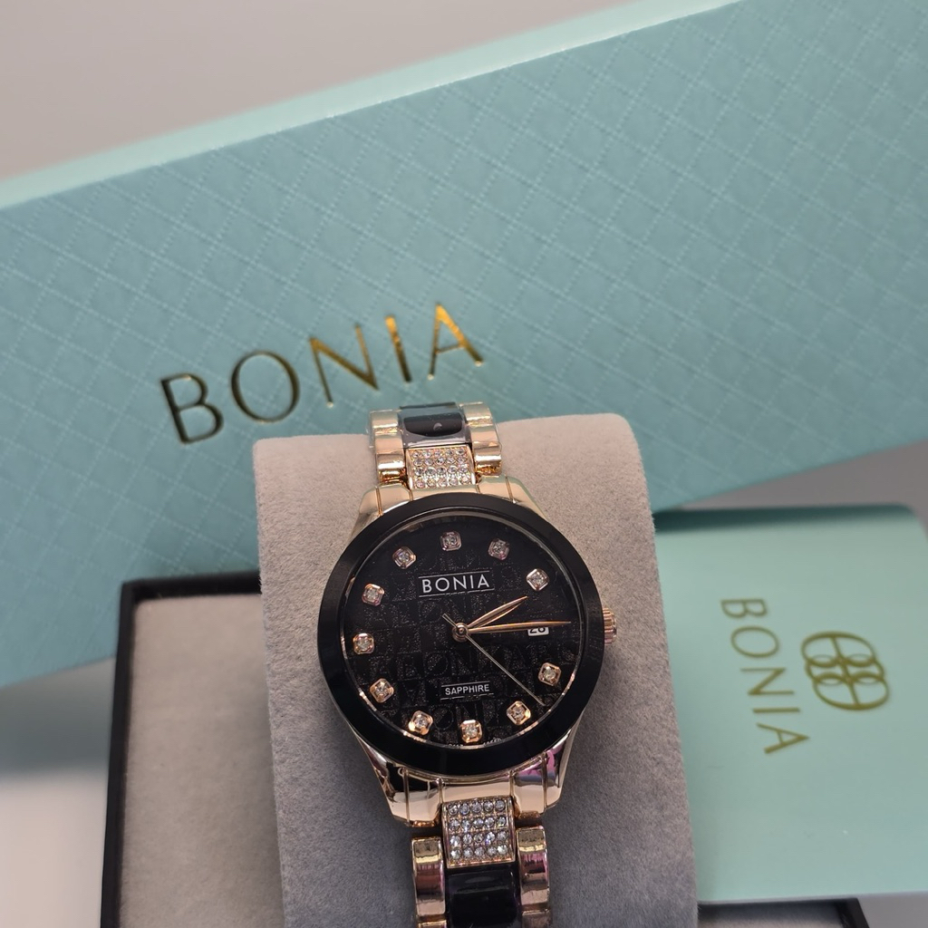 Jam Tangan Bonia Rantai Tanggal Aktif Fhasion
