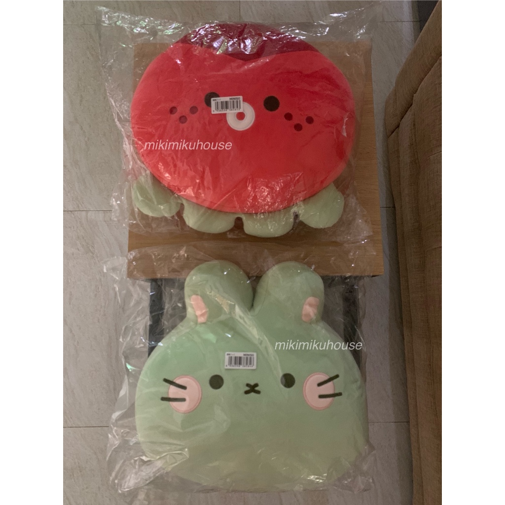 READY LOVE AND DEEPSPACE MINISO x TWINKLE FAIR BONEKA WASABI OCTOPUS SUCCULENT BUNNY DOLL BANTAL CUS