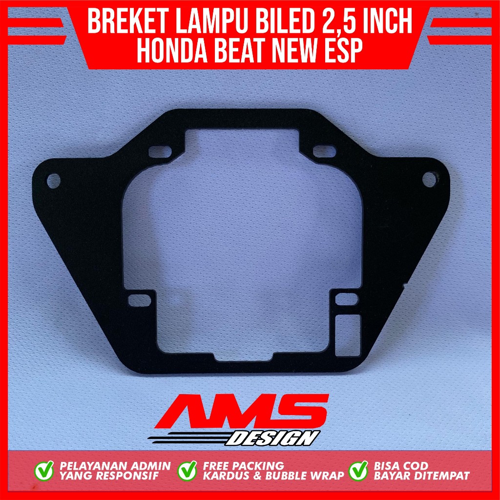 Breket lampu biled 2.5inch Honda Beat Esp 2018-2019