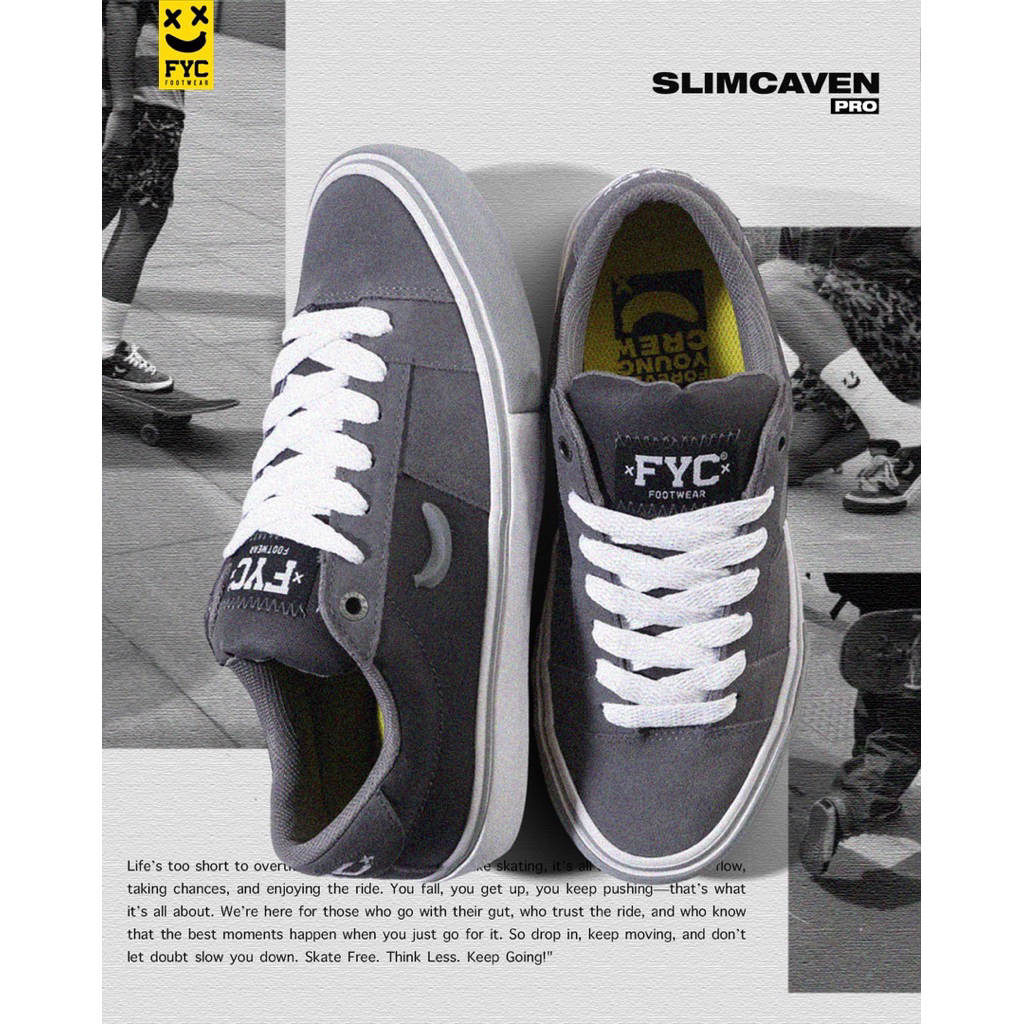 FYC FOOTWEAR SLIM CAVEN PRO GREY
