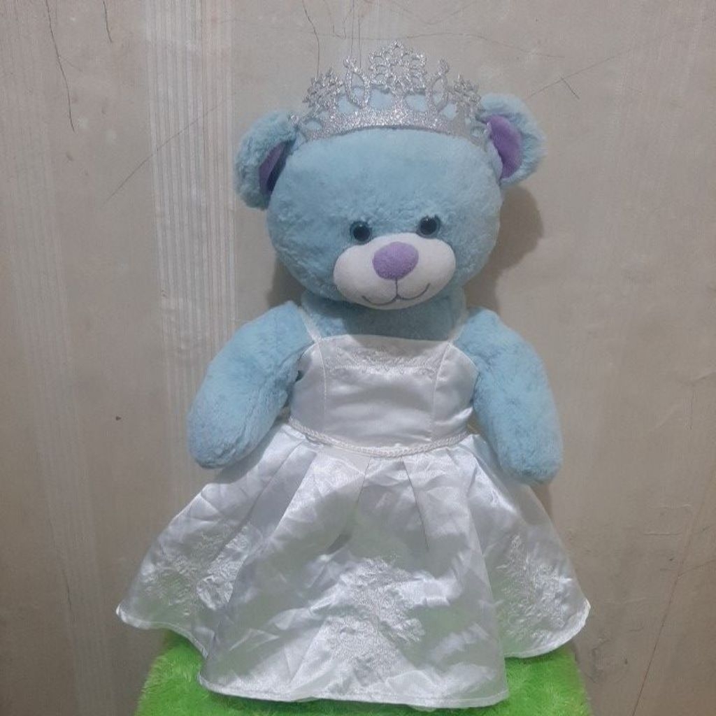 boneka teddy frozen Build A Bear || teddy pengantin || teddy bab