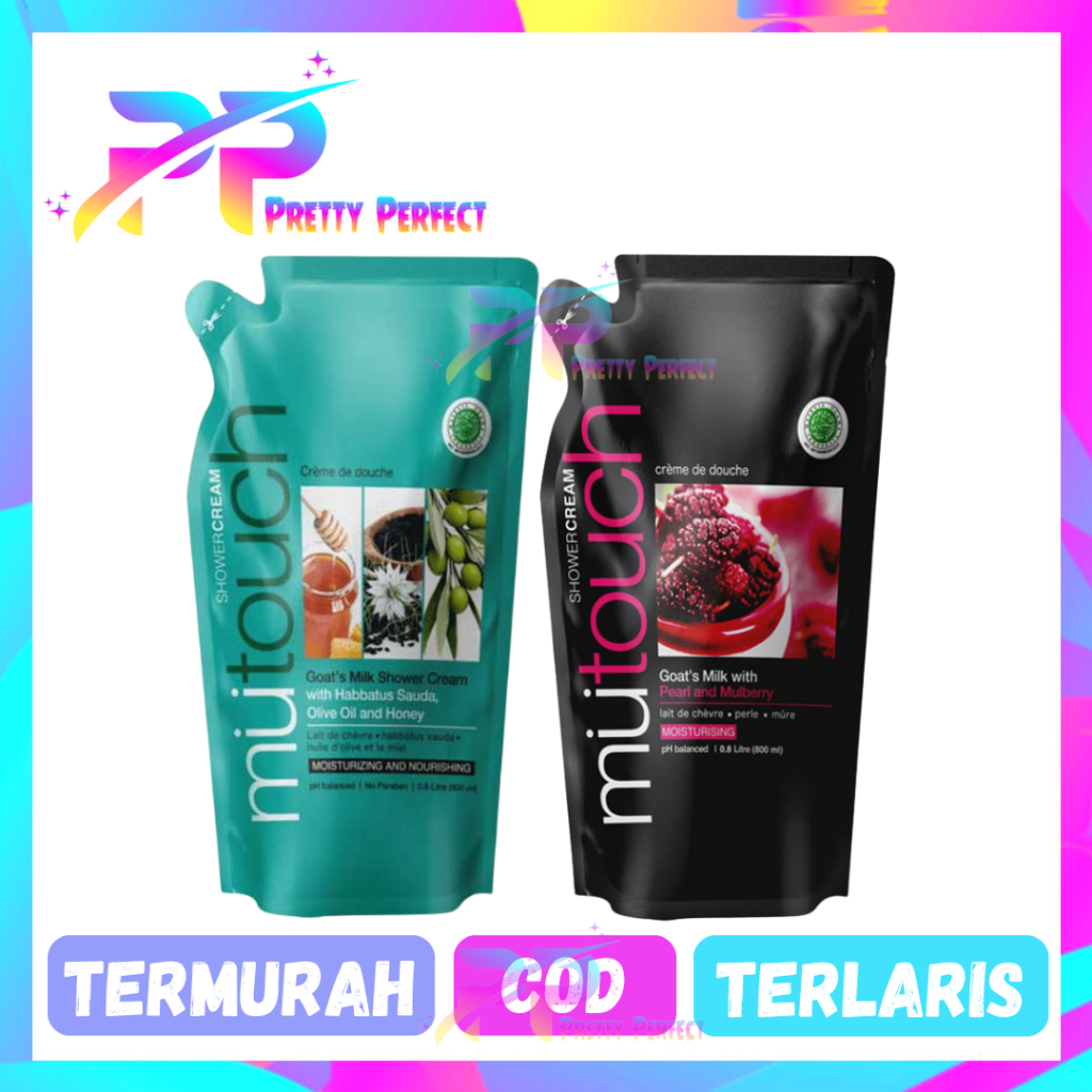 MuTouch Goat's Milk Shower Cream