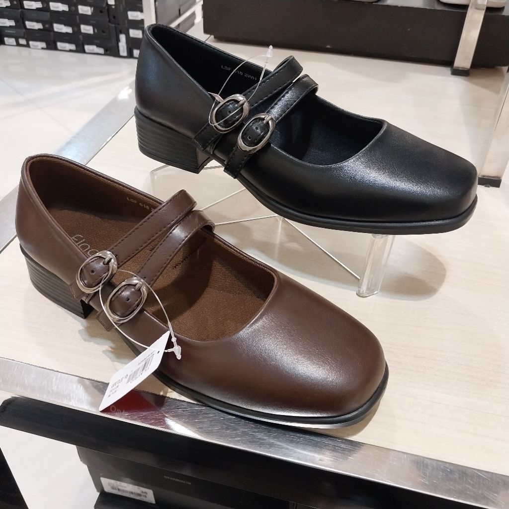 FLADEO sepatu wanita fantofel heels 3cm ori